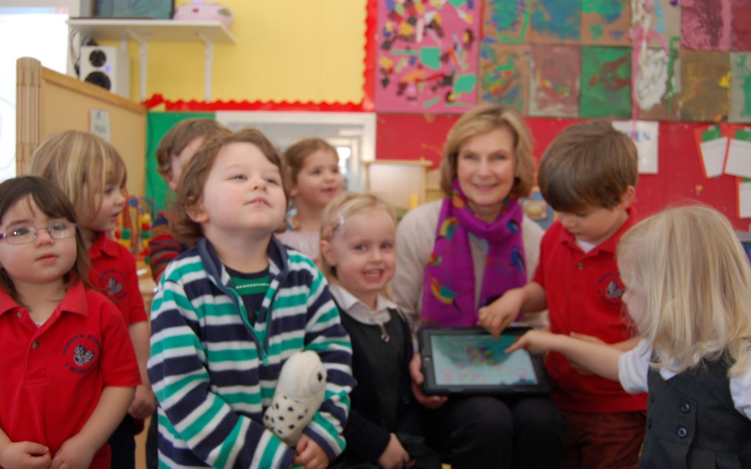 Acorns and iPads as councillor give grant
