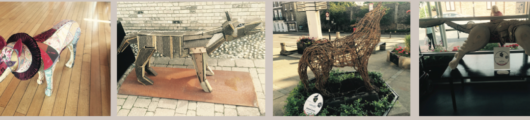 Wolves all in place for Bury St Edmunds art trail
