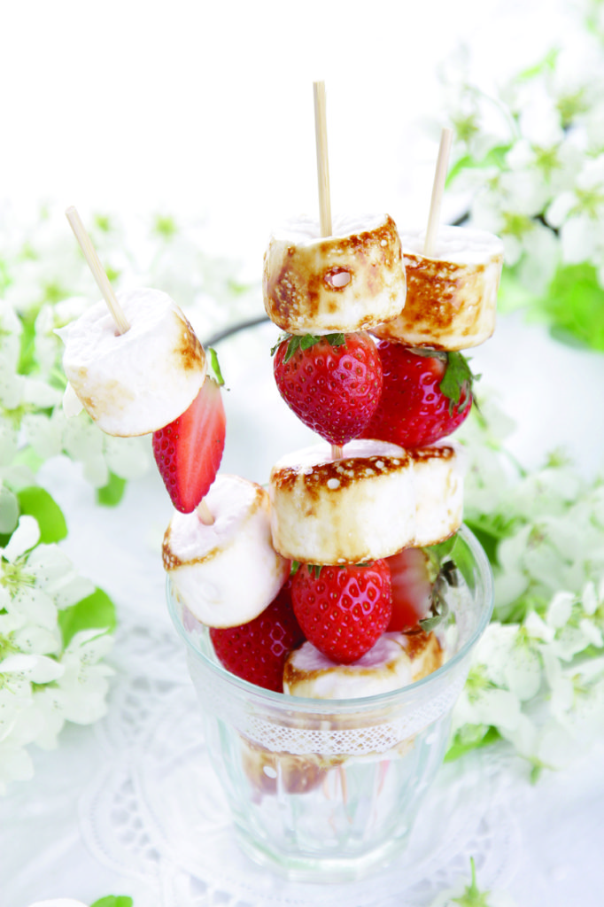 Recipe Marshmallow & strawberry kebabs Bury St Edmunds Directories