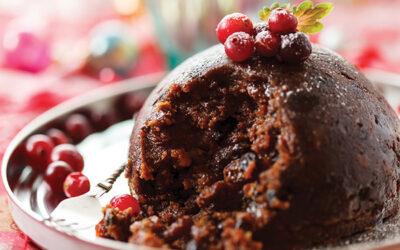 Cranberry, Maple & Pecan Pudding