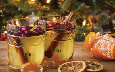 Mulled Pear & Cranberry Punch